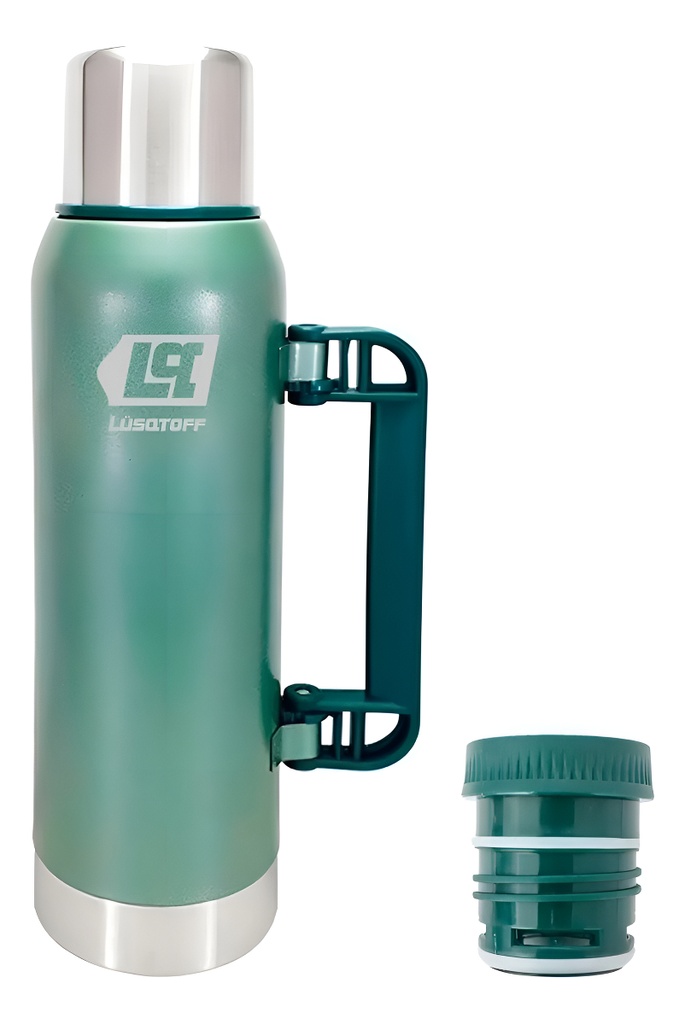 Termo 1.3lts clasico verde manija TL1.3-9 LUSQTOFF