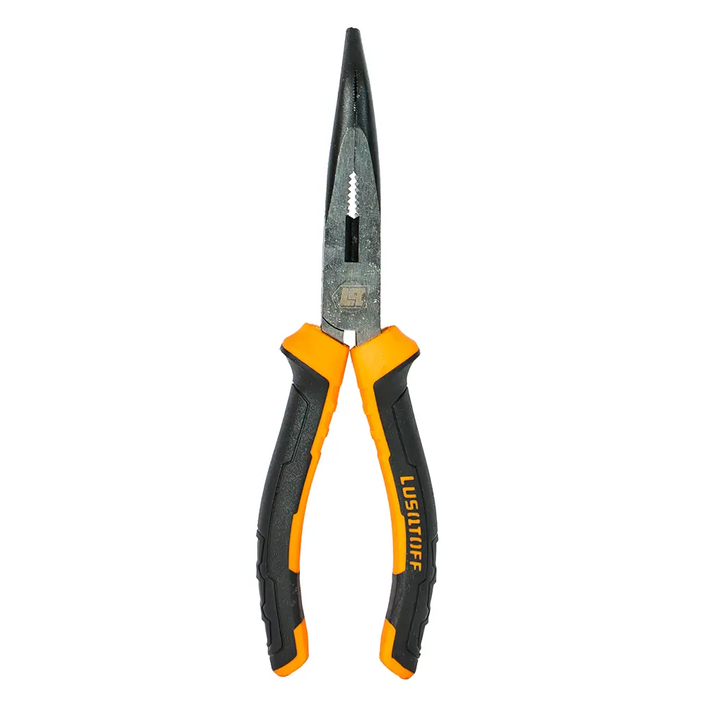 Pinza de punta curva 8" (200MM) L4038 LUSQTOFF