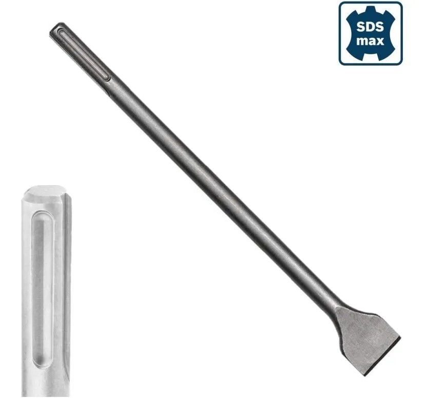 Cincel plano ancho SDS MAX  280mmL  d40mm CASDSM280L-9 LUSQTOFF