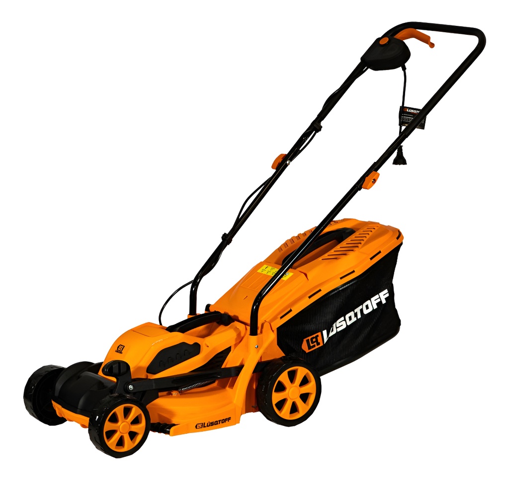 Cortadora de cesped 1200W 5 posiciones con bolsa LCO1205-8B LUSQTOFF