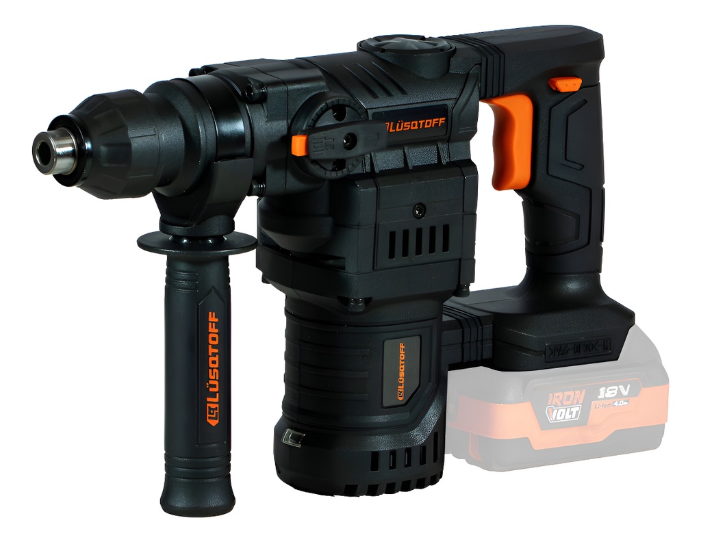 Rotomartillo inalambrico 18V IRON VOLT BLACK SERIES SOLORML5400-9B LUSQTOFF