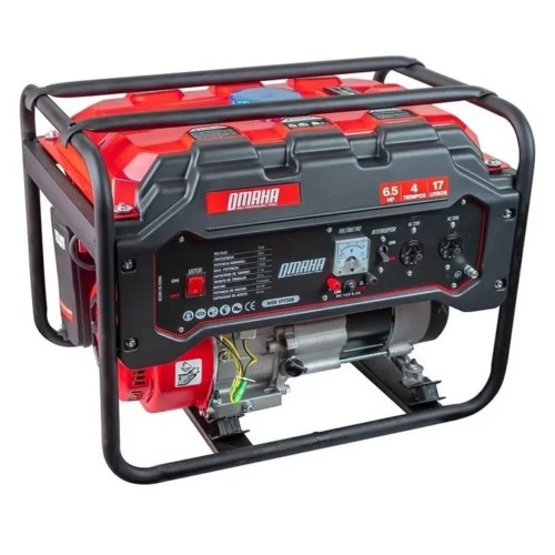 Generador Grupo electrógeno 2500W 6.5HP 17 Lts AVR EP2500 OMAHA