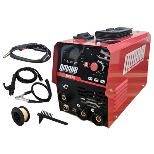 Soldadora Inverter MIG FLUX-MMA-TIG LIFT 140A 220V  MIGM-140 OMAHA