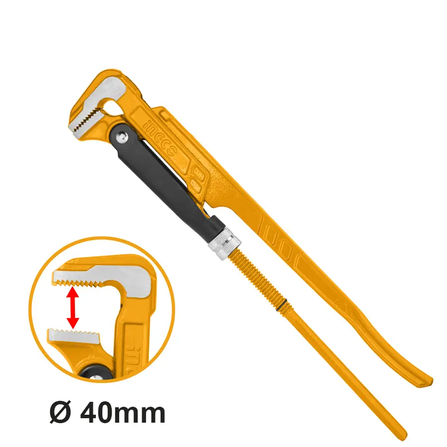Llave ajustable p-caño 1" 40mm t-Sueca HPW04011 INGCO