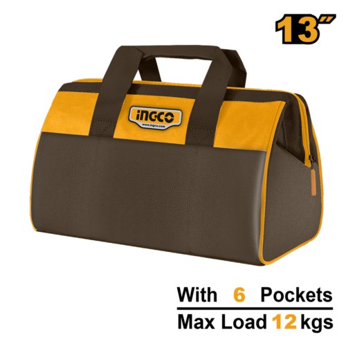 Bolso porta herramientas 13" p-12KG HTBG281328 INGCO