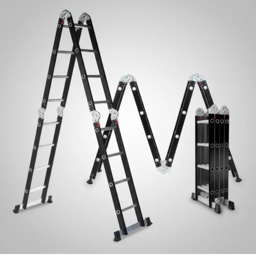 Escalera  4,70M Alum  4x4 16esc plegable EA4 OMAHA