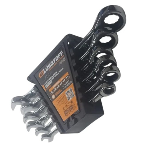 Juego 6 Llaves Combinadas Criquet 8-17mm L3200 LUSQTOFF