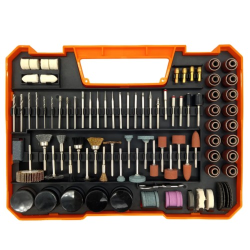 Juego de accesorios para minitorno 400 piezas L1703 LUSQTOFF