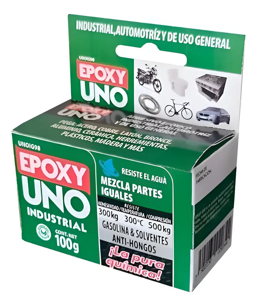 Adhesivo Epoxy Uno Uso General Industrial Gel X 100  FUADSASA3929 FUSION EPOXY