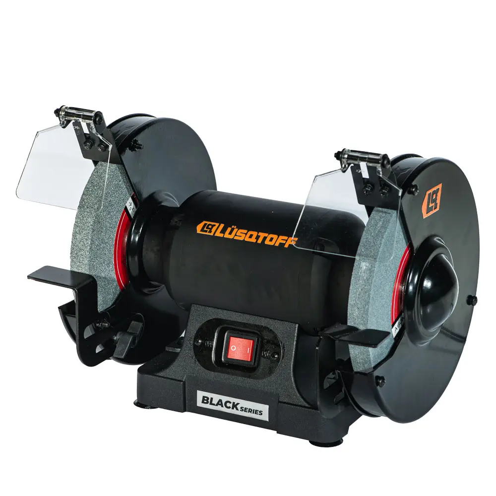Amoladora de banco 0,70HP 200mm 2950rpm 500W BLACK SERIES ABL500-9 LUSQTOFF