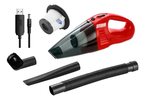 Aspiradora inalámbrica c-batería de litio USB 400ml AMBAT-LI OMAHA