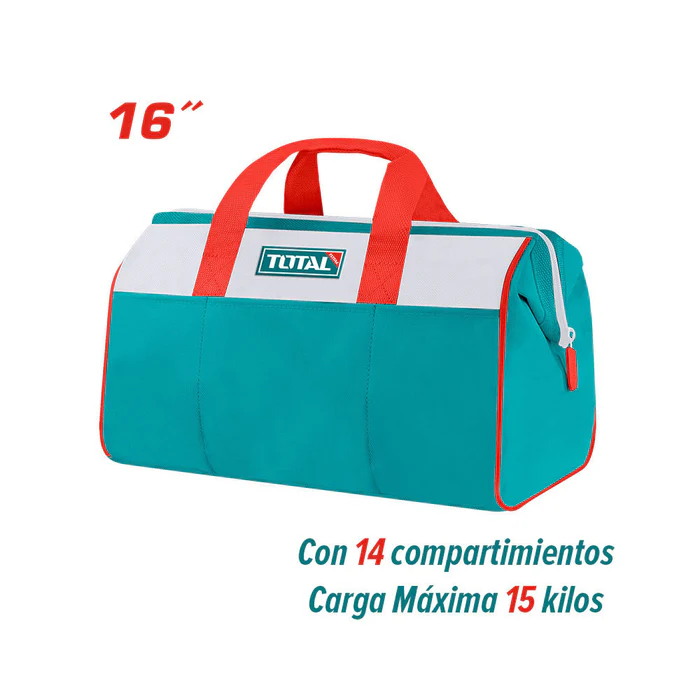 Bolso de Tela para Herramientas 16" THT261625 XBT000160 TOTAL