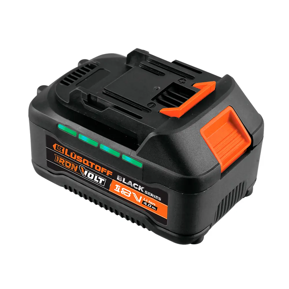 Batería Litio 18V 4.0A c-puerto USB Power Bank IRON VOLT BSB1840-9 LUSQTOFF