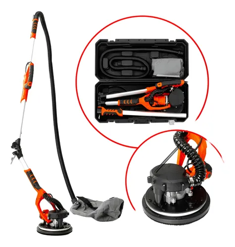 Lijadora alisador de pared altura 750W c-bolsa + maletín HLJ001 HAMILTON