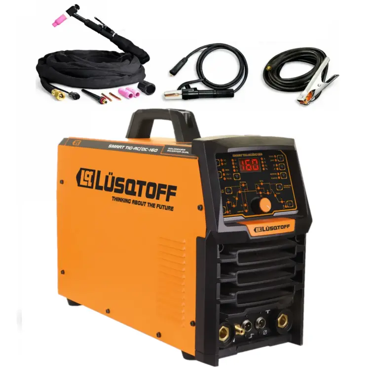 Soldadora TIG 160A @80% AC-DC p-aluminio SMARTTIG-ACDC-160 LUSQTOFF