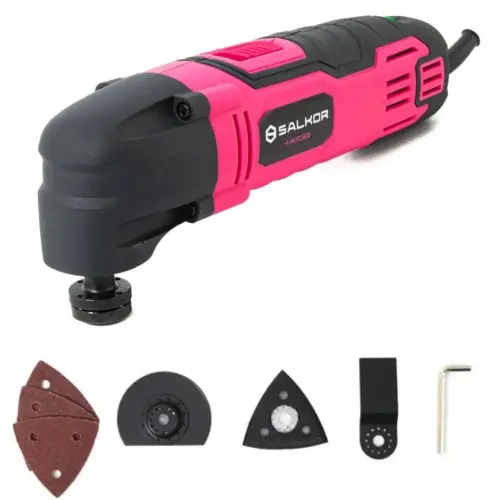 Herramienta oscilante multipropoisto 280W. 6 accesorios ROSA MUPR2800 SALKOR