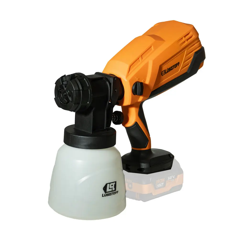 Equipo de pintar inalámbrico 18V 4 boquillas SOLO IRON VOLT PLP18-8B LUSQTOFF