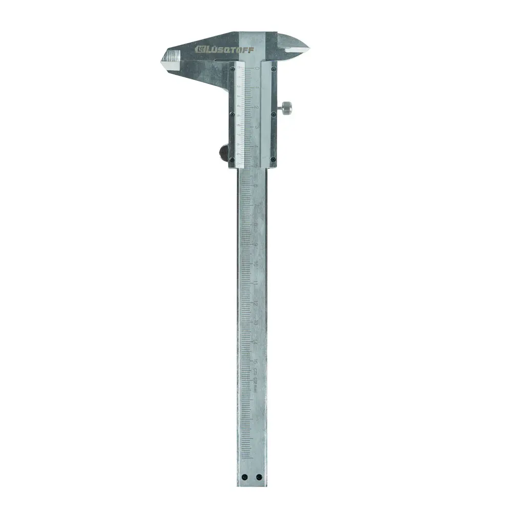 Calibre mecánico 0-150mmL 0,02 acero inoxidable L7002 LUSQTOFF