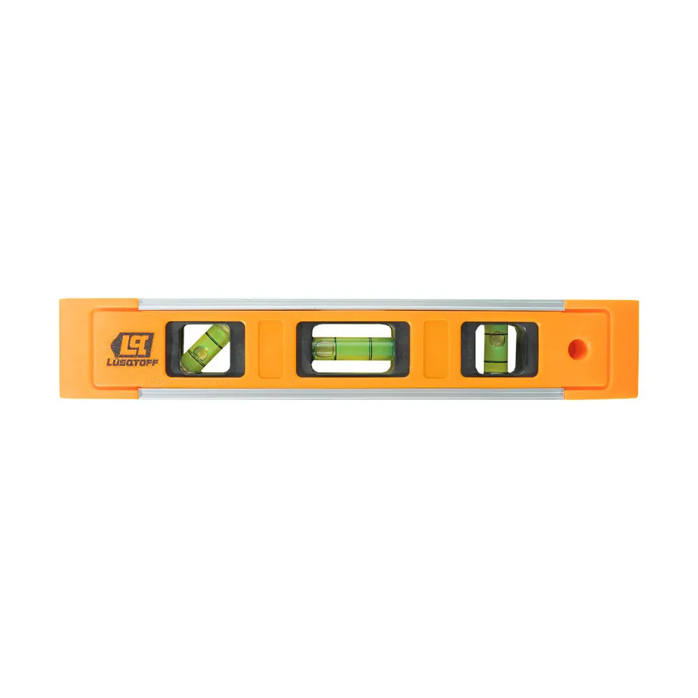 Nivel  230mmL (9")  3gotas plastico base magnetica L7030 LUSQTOFF