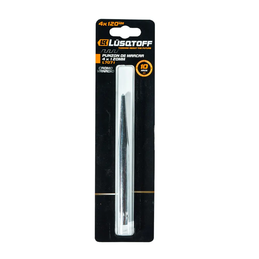 Punzón punto de marcar 4mm x120mmL CR_V L7071 LUSQTOFF