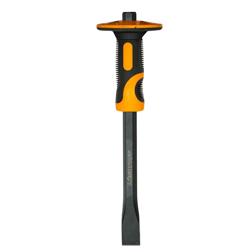 Cincel de plano 16mm (5/8") x23mmA x 300mmL c-protector goma L7162 LUSQTOFF