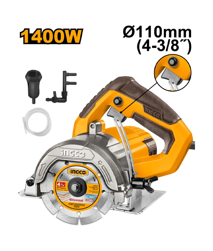 Cortadora marmol  110mm 1400W 13000rpm MC140068-4 INGCO