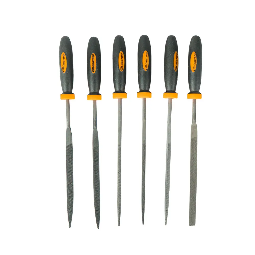 Set juego limas matricero x6 140mmL c-estuche L8350 LUSQTOFF