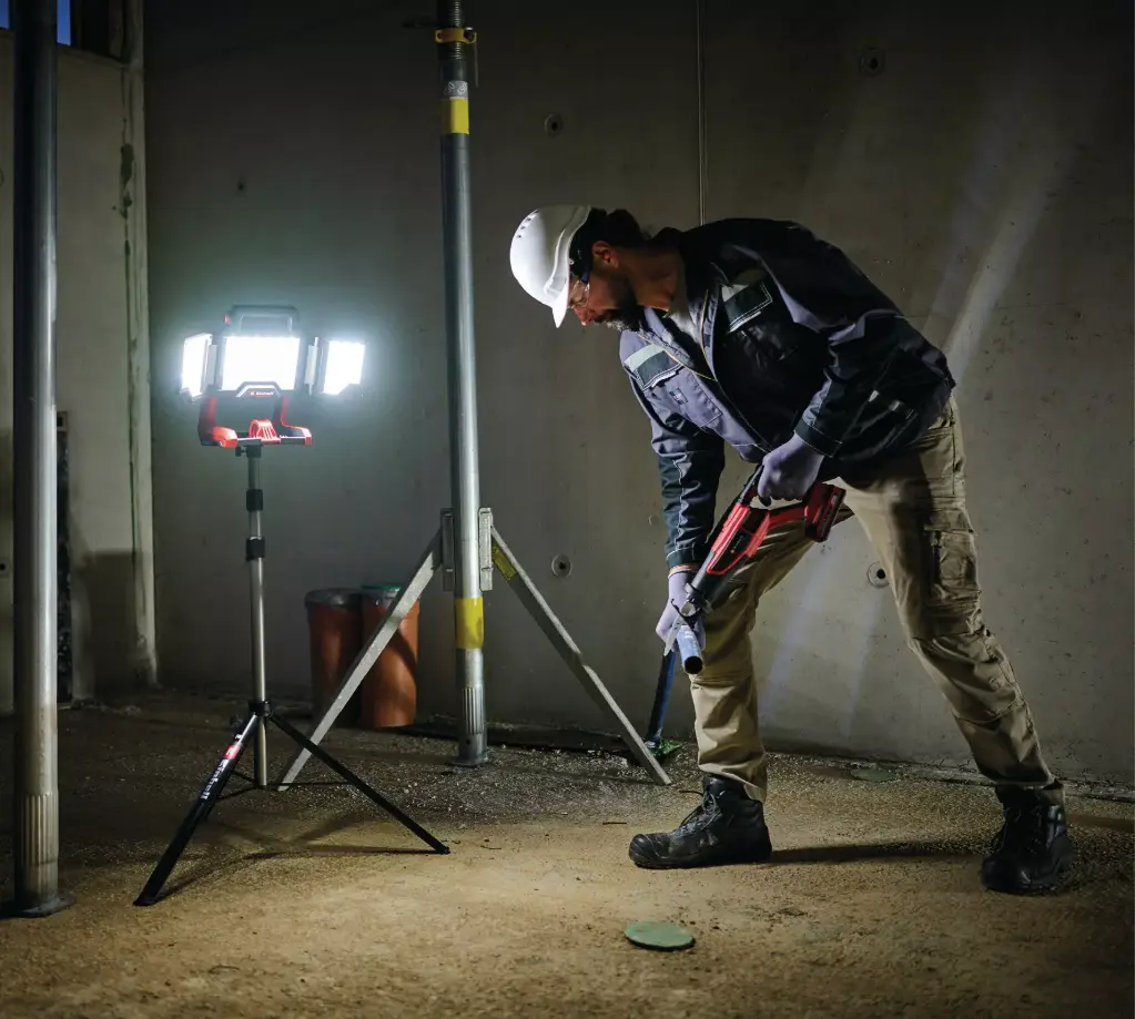 Tripode 85-170cm rosca 1/4" p-niveles/linternas 2270116 EINHELL