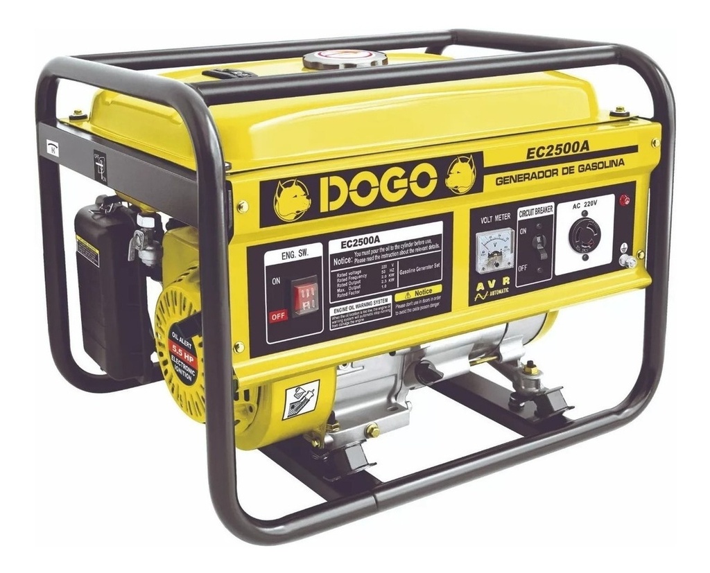 Grupo electrog    2,3kVA 4T 220V nafta AM DOGO DOG52001 PR No indica nº