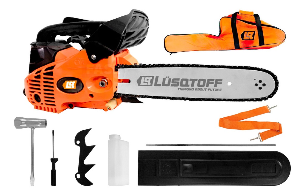Motosierra de poda Naftera 25,4cc 4.3hp 30cm 12" GS-2500 LUSQTOFF