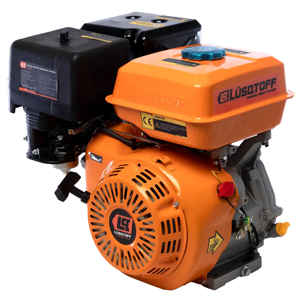 Motor a explosión  15,0HP H 4T 414cc AM 3600rpm 32kG LM420 LUSQTOFF