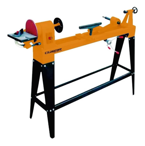 Torno p-madera 1000mm  550W  3 veloc LUSQTOFF Torno para madera MCF-1000 nº