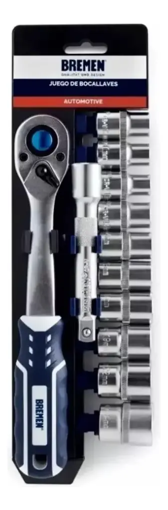 Juego de bocallaves    1/4" 12p M 4/13mm 6656 BREMEN