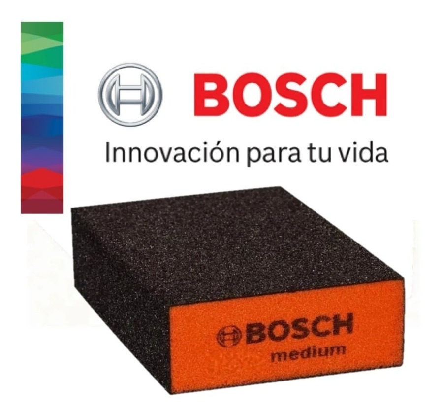 Esponja abrasiva  68x 97x27mm taco medio BOSCH Esponja abrasiva 2608608225 nº