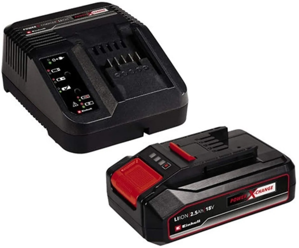 Cargador y bateria  18V   2,5A/h alta velocid Starter Kit 4512097 EINHELL