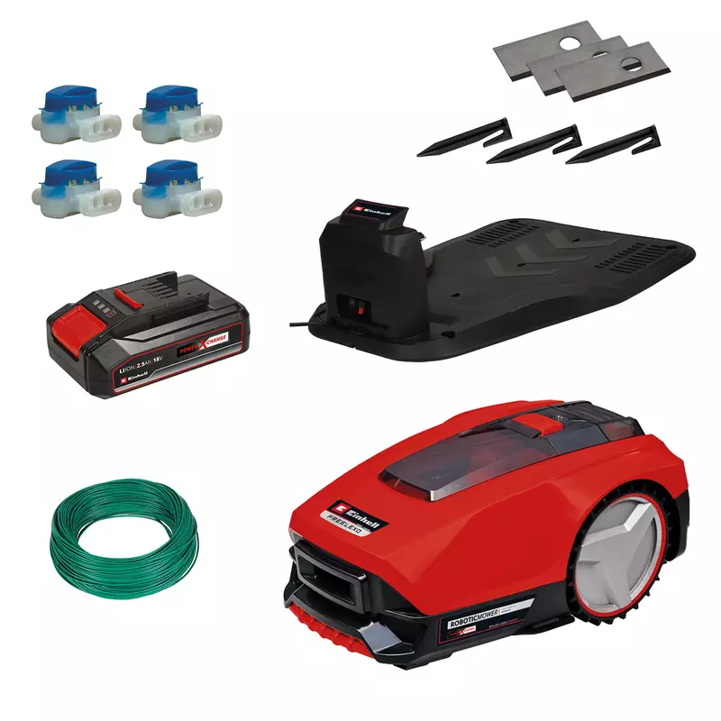 Robot cortacesped inalambrico c-batería 3413982 FREELEXO 500 LCD BT+ EINHELL