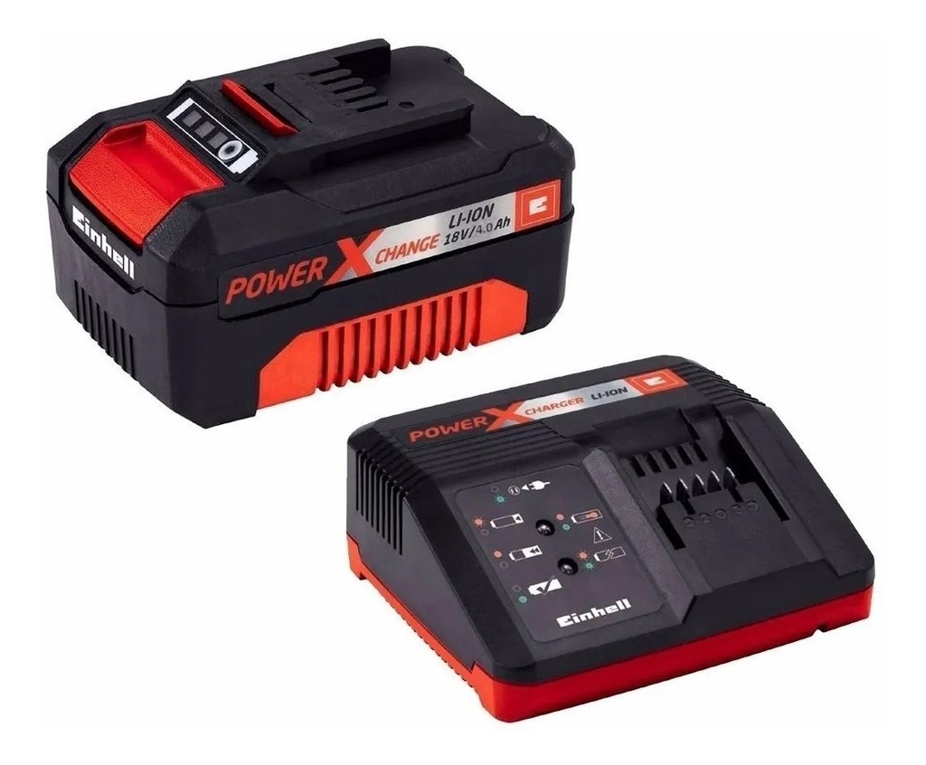 Cargador bateria  18V   4,0A/h alta velocid Starter Kit 4,0Ah 4512042 EINHELL