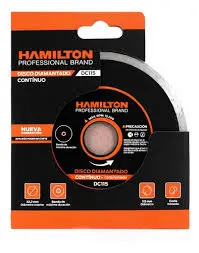 [M0R8] Disco diama D115  d22  corte continuo DC115 HAMILTON