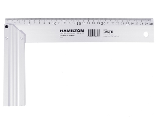 [XW1L] Escuadra carpintero 300mm Alum HAMILTON EA30 EA30 nº
