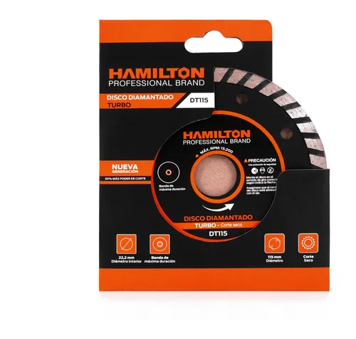 [XY9G] Disco diama D115  d22 turbo DT115 HAMILTON