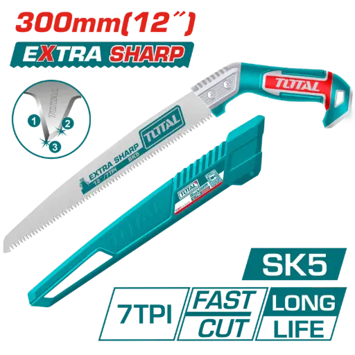 [HNK6] Serrucho poda 300mmL INDUSTRIAL THPS3008 XSPI03010 TOTAL