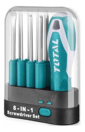 [HNM0] Destornilladores Juego   9p 5planos + 4Phillips THT250906 XDKI00900 TOTAL