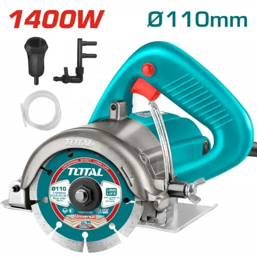 [UG9X] Cortadora marmol  110mm 1400W 13000rpm TS3141106-4 VSMI1401M TOTAL