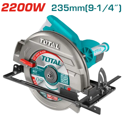 [UG9Z] Sierra circular  9.1/4" 235mmD 2200W 3800rpm TS122235622-4 VSII2201M TOTAL