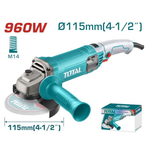 [LXI3] Amoladora angul D115 220V  960W 11000rpm cola de ratón TG10911576-4 VAMI0960M TOTAL