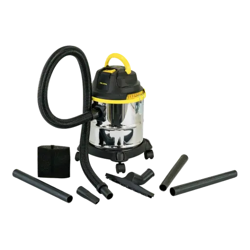 [B30F] Aspiradora 1200W 12lts inoxidable SECO-HUMEDO c-filtro hepa 602.AH1201 BELARRA