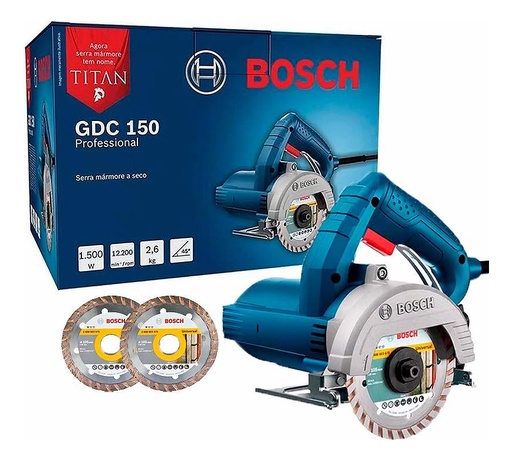 [MN33] Sierra p-marmol 1500W D125 GDC 150 TITAN 06015486H2 BOSCH