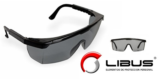 [S43I] Anteojos seguridad GRIS Argon HC (antiraya) y UV 900494 LIBUS