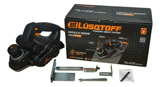 [R6WD] Cepillo carpintero 4mm 1050W profesional BLACK SERIES CEL1050-9 LUSQTOFF