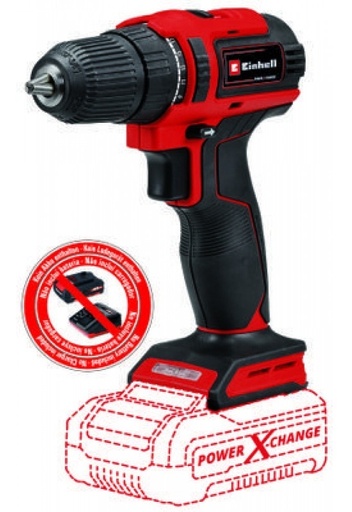 [9LQQ] Taladro a bater  10mmD  18V s-bat TE-CD 18/40 LI BLSolo 4513997 EINHELL n°